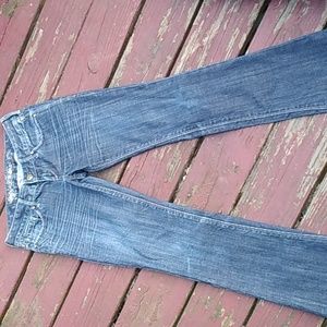 Express Low Rise Bootcut Jeans